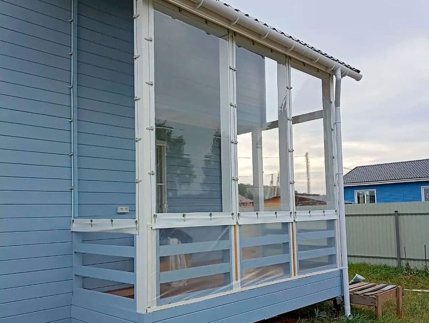 мягкие окна на веранду в Бобруйске