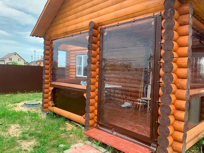 мягкие окна на веранду